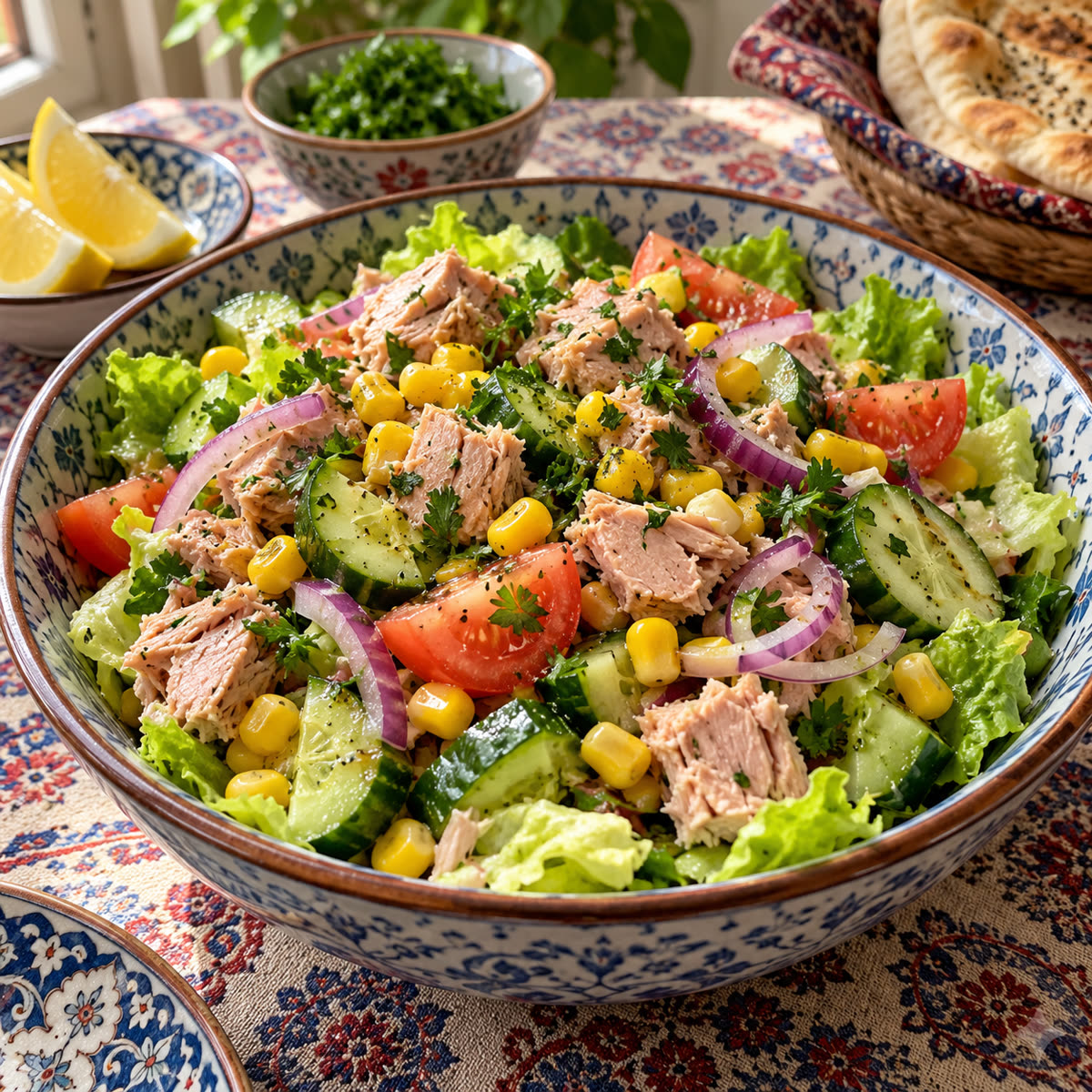 سالاد تن ماهی