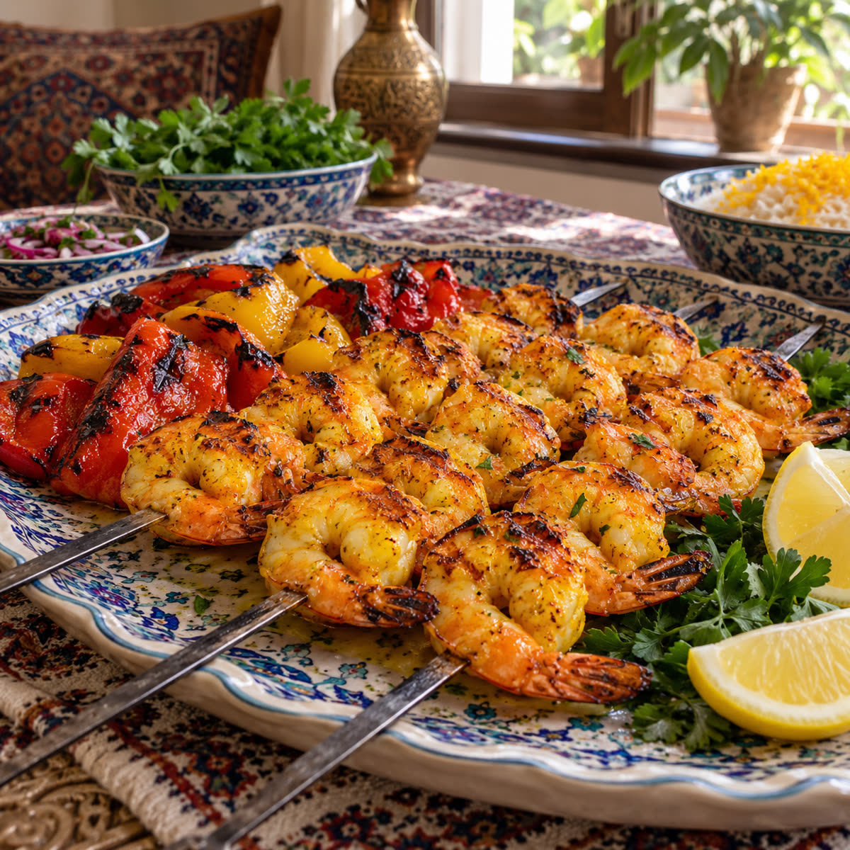 میگو کبابی