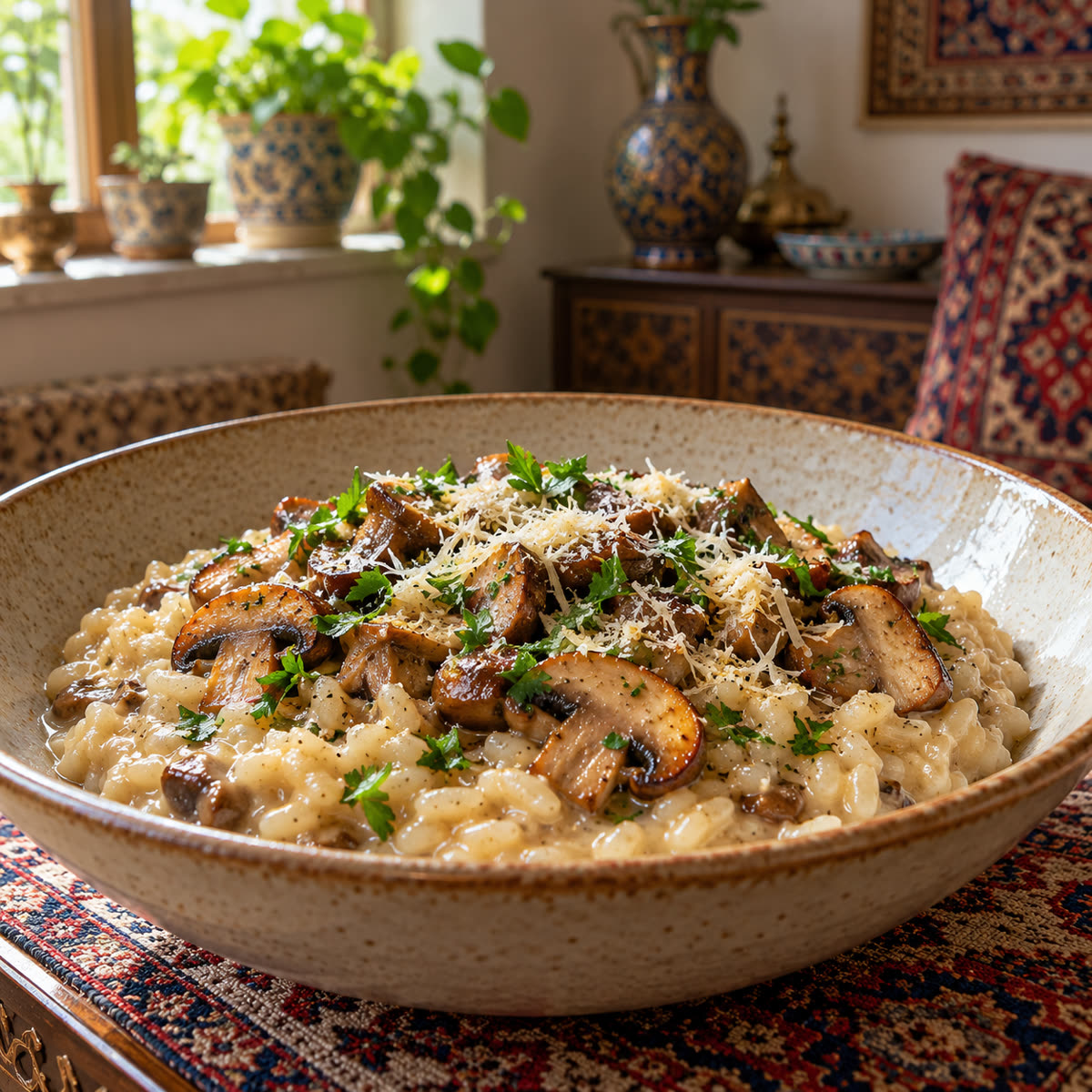 ریزوتو قارچ
