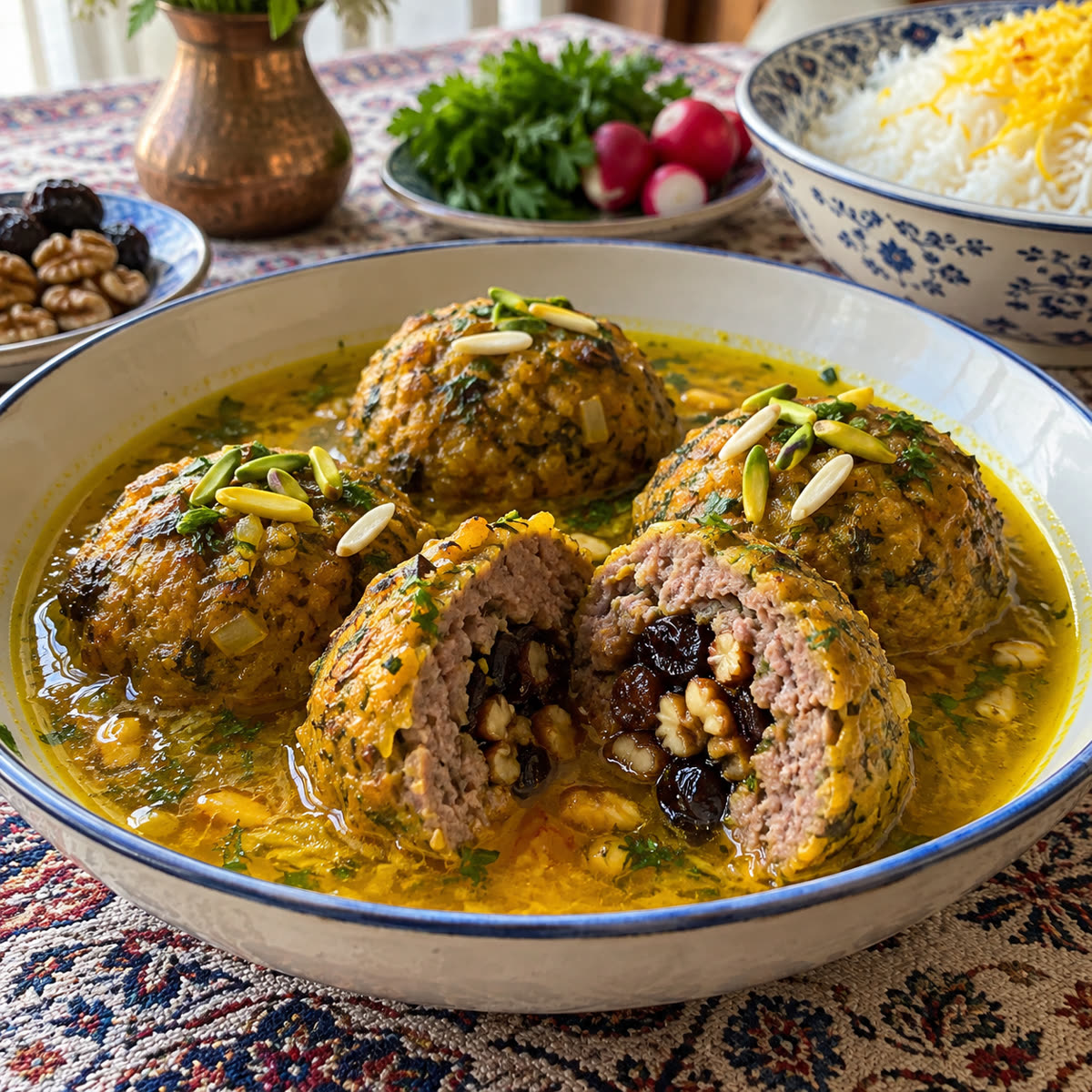 کوفته هلو شیرازی