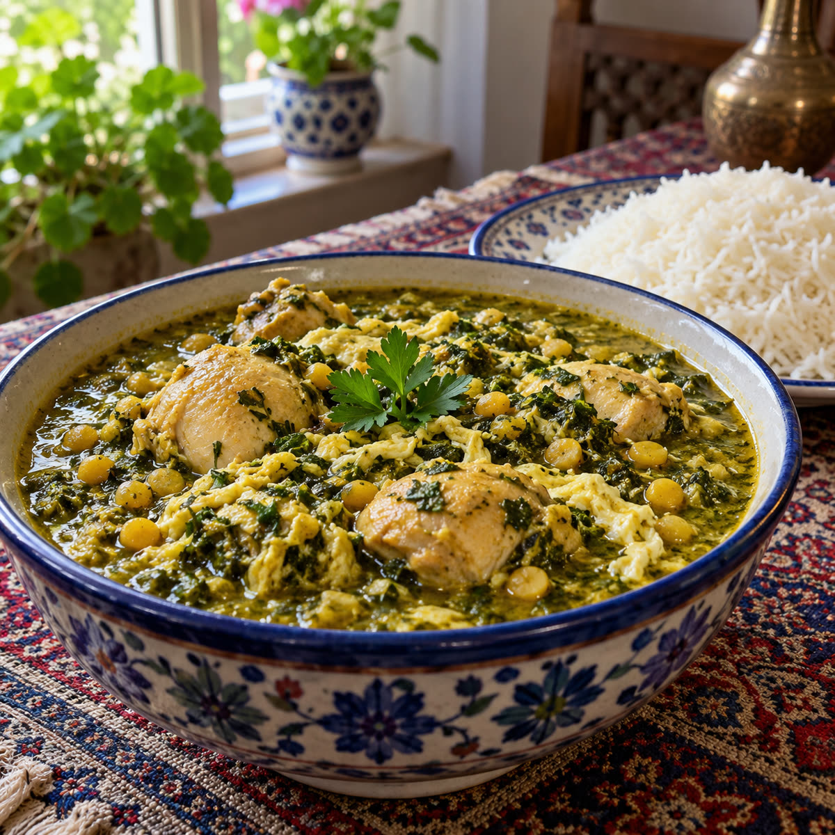 خورش مرغ ترش گیلانی