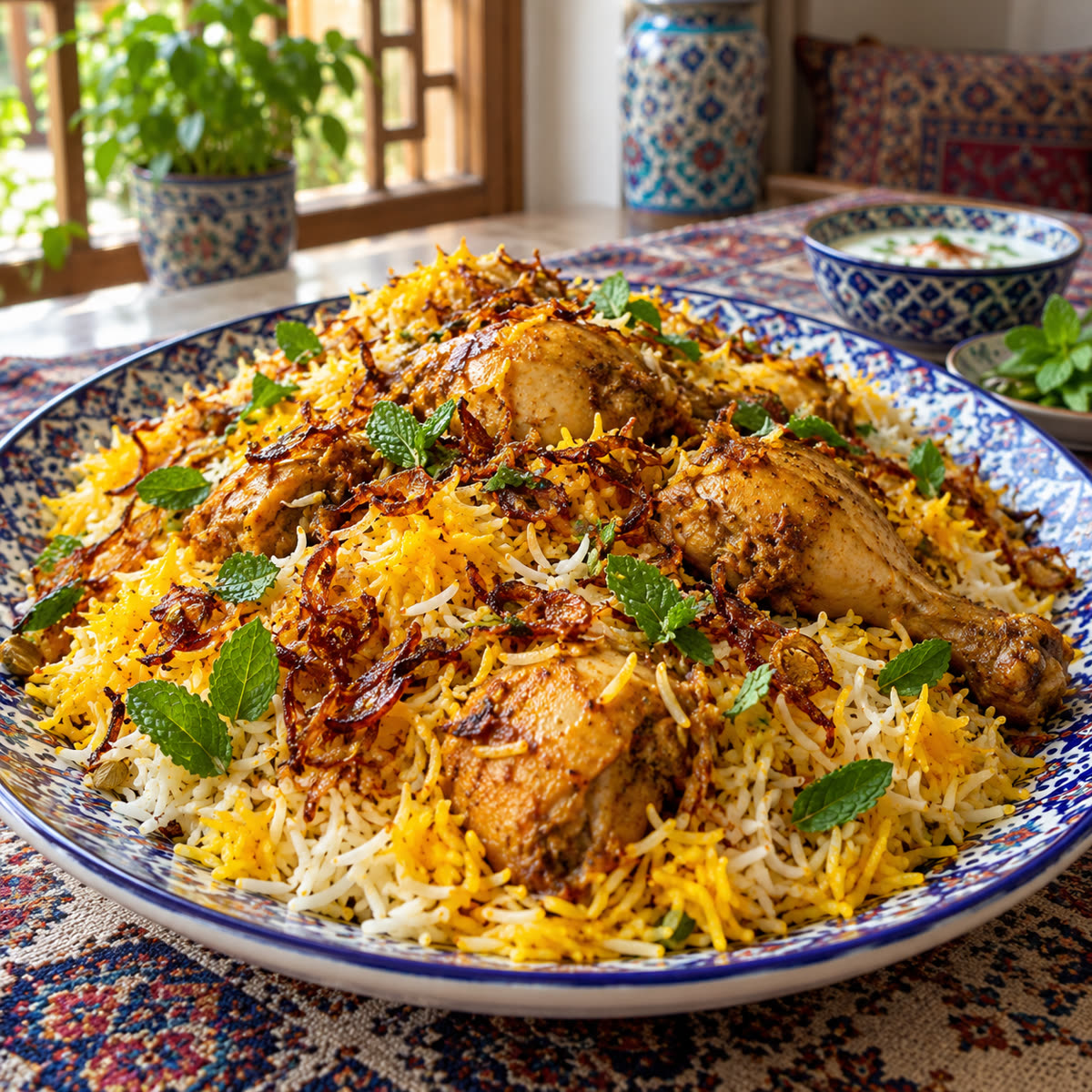 بریانی مرغ هندی