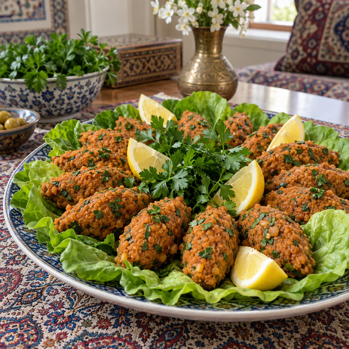 کوفته عدس ترکی