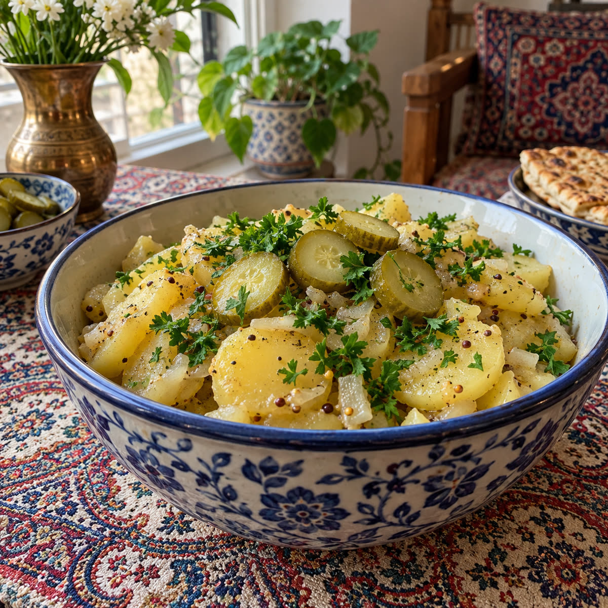 سالاد سیبزمینی آلمانی